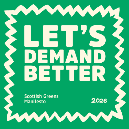 Scottish Greens manifesto, source PDF cover